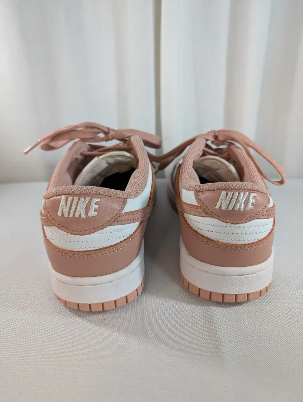 Nike Dunk Low Rose Whisper Blush Pink Low Top Sneakers
